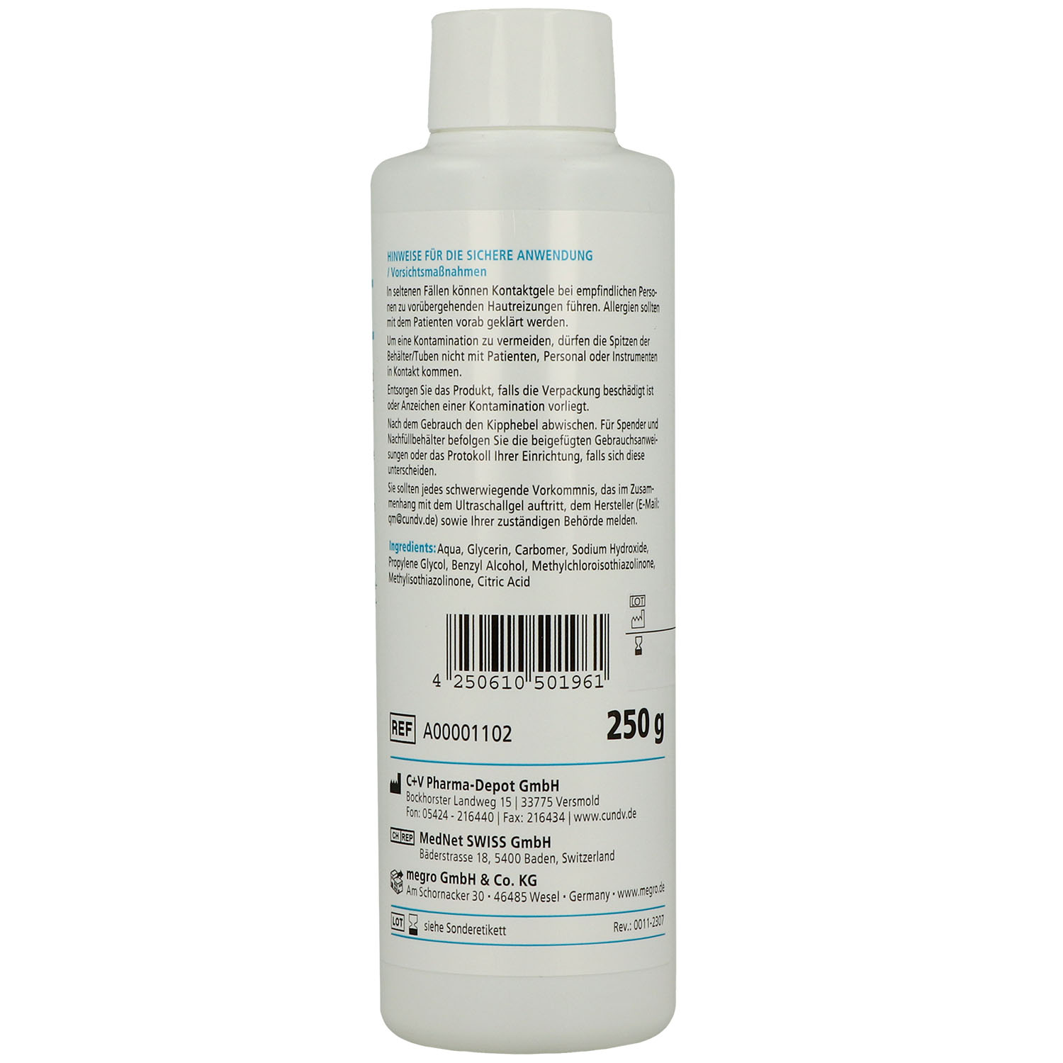Elektrodengel ratiomed 250 ml