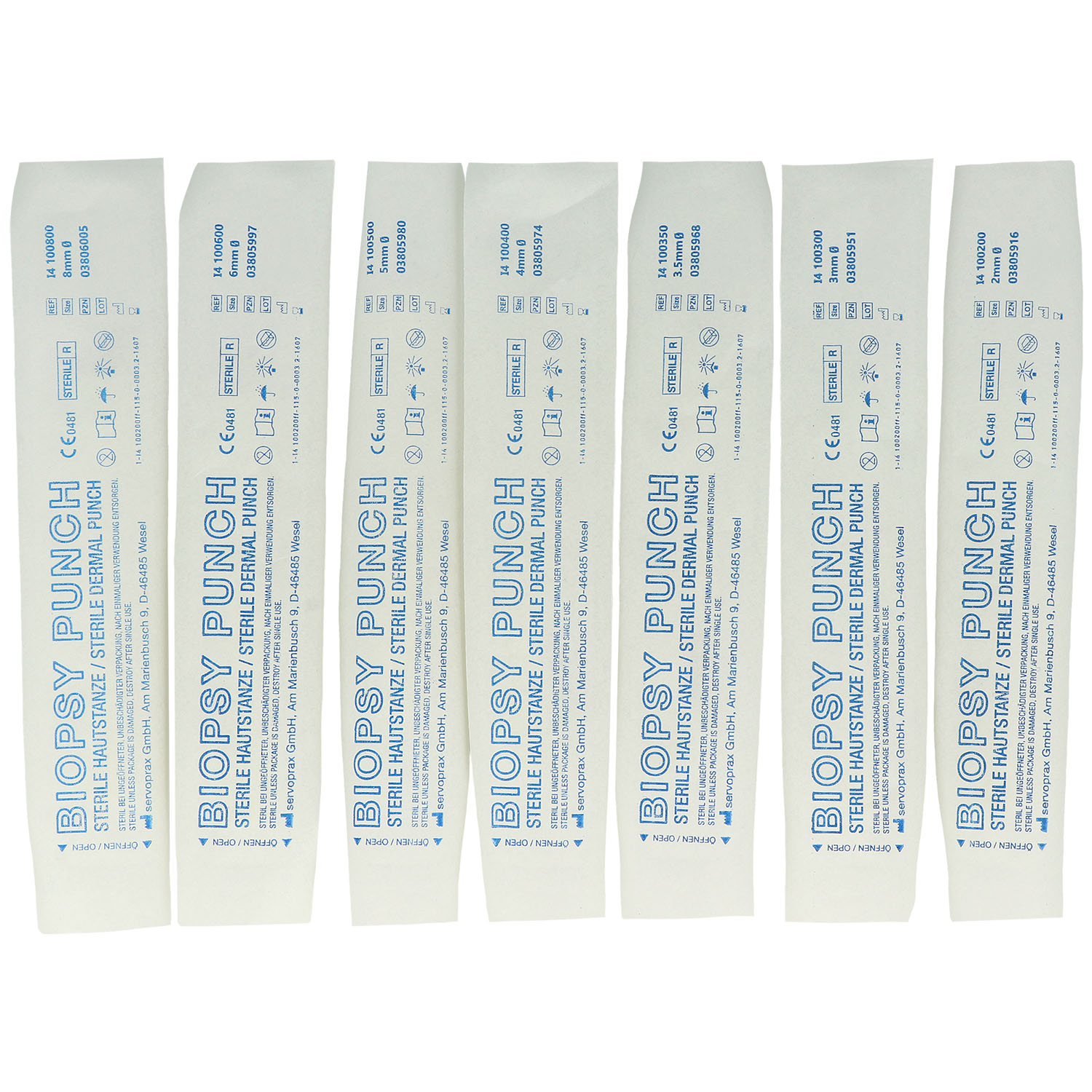 BIOPSY Punch Hautstanze Mediware Promo-Packung