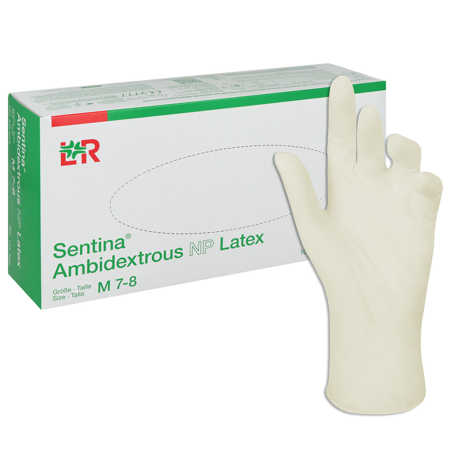 Sentina Ambidextrous Latex - Untersuchungshandschuhe