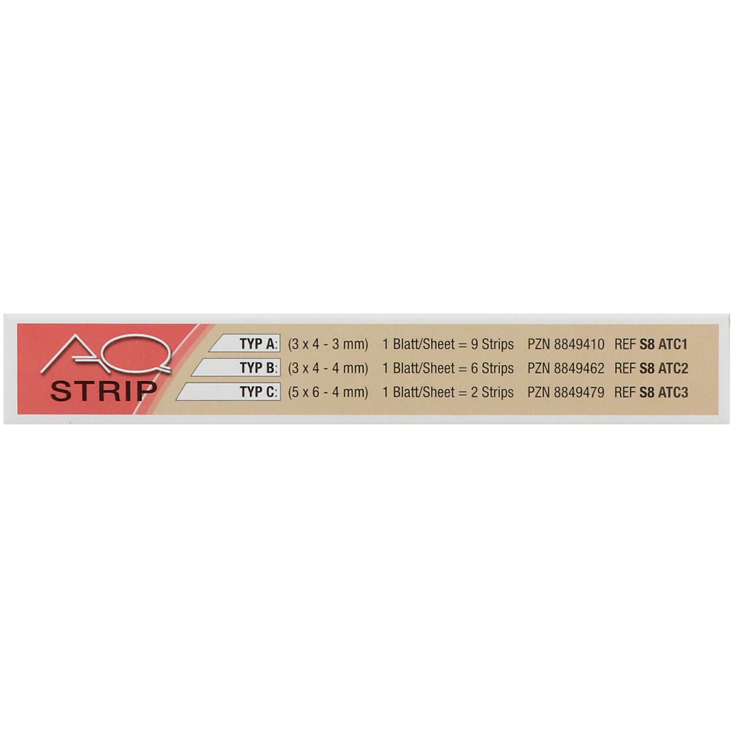 AQ-Strip Gittertape zur Kinesiologie