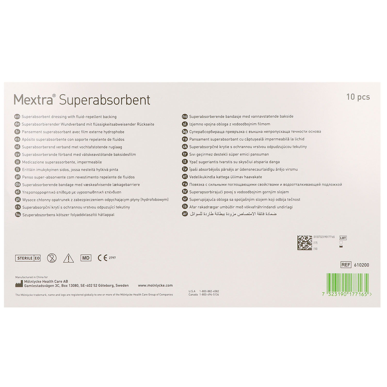 MEXTRA Superabsorbent Verband