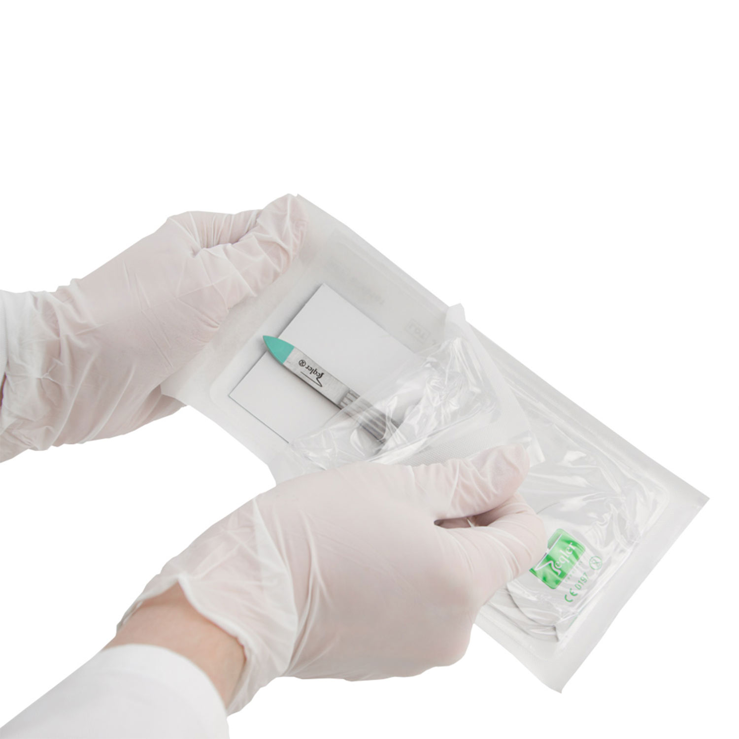 Teqler Standard Pinzette anatomisch - 14 cm - 20 St.