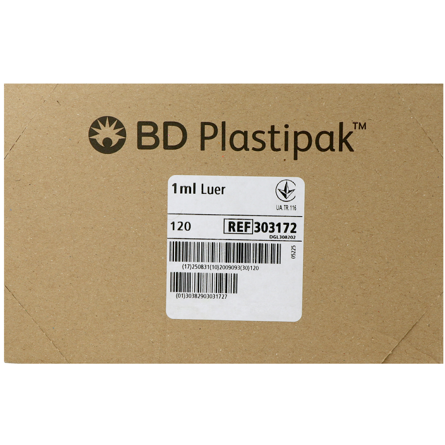 BD Plastipak Tuberkulinspritze - 120 Stück