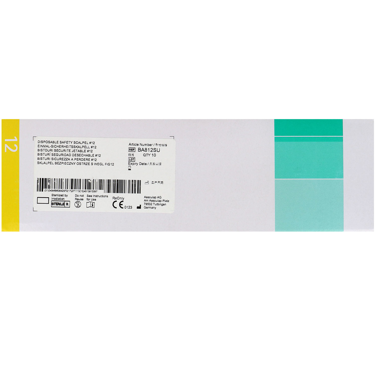 Einmal-Sicherheitsskalpelle Aesculap