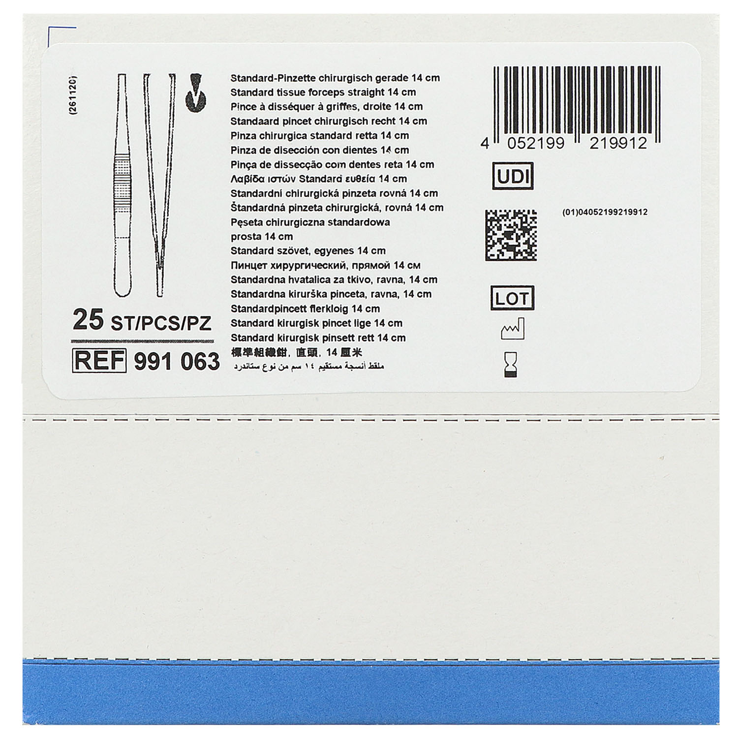 Peha-instrument Pinzetten, steril