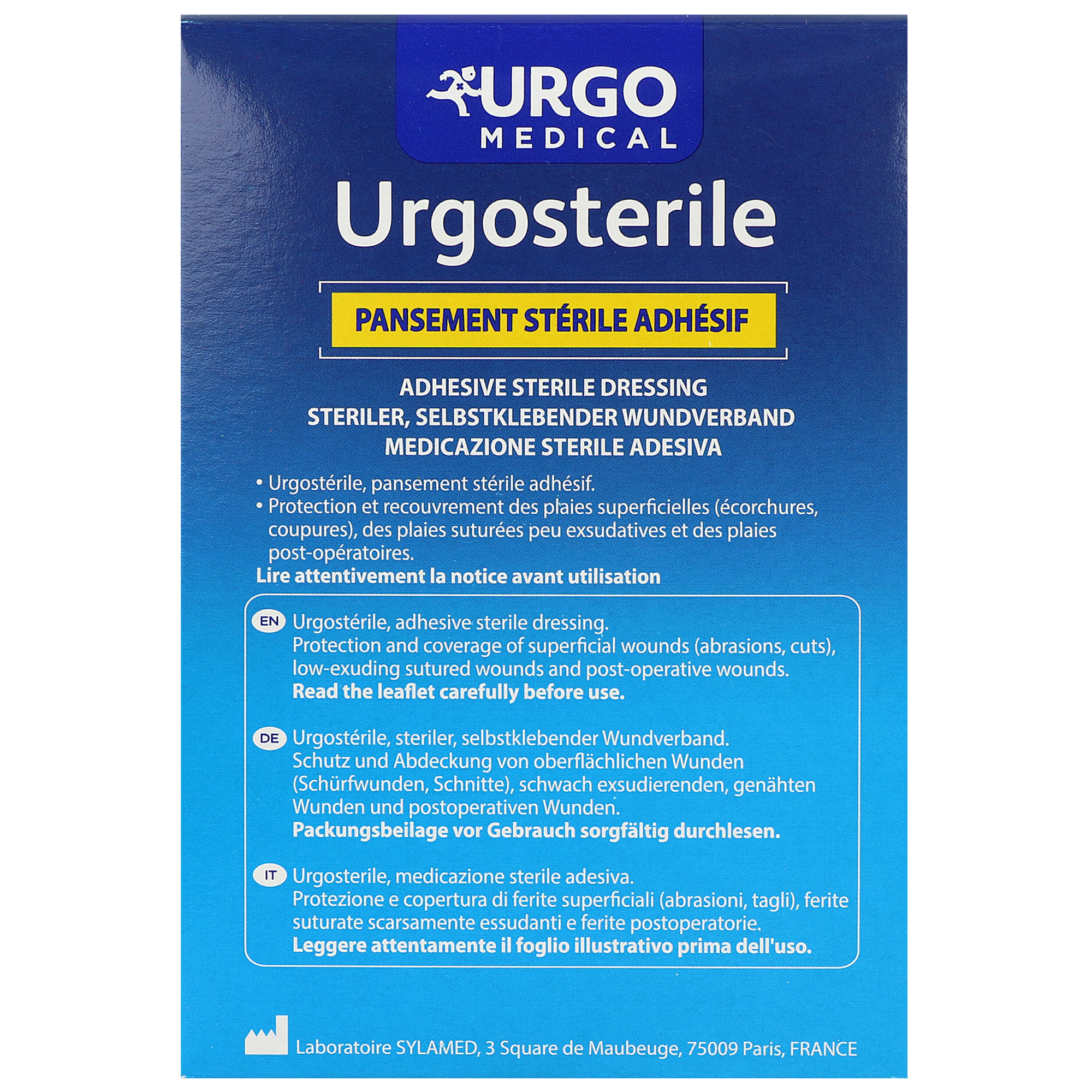 Urgosterile Wundverband, Wundpflaster