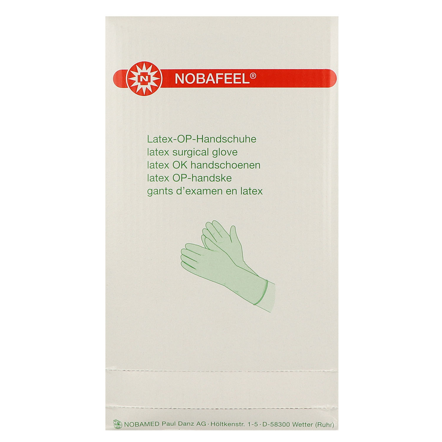 Nobafeel OP-Handschuhe, puderfrei und steril