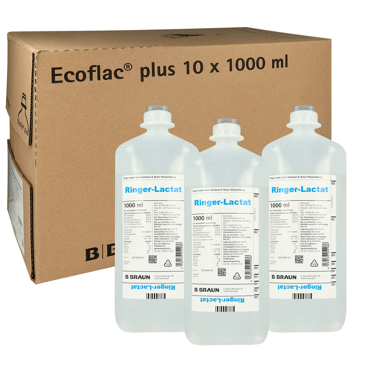 Ringer Lactat Infusionslösung Ecoflac Plus Ringer Lactat Infusionslösung Ecoflac Plus