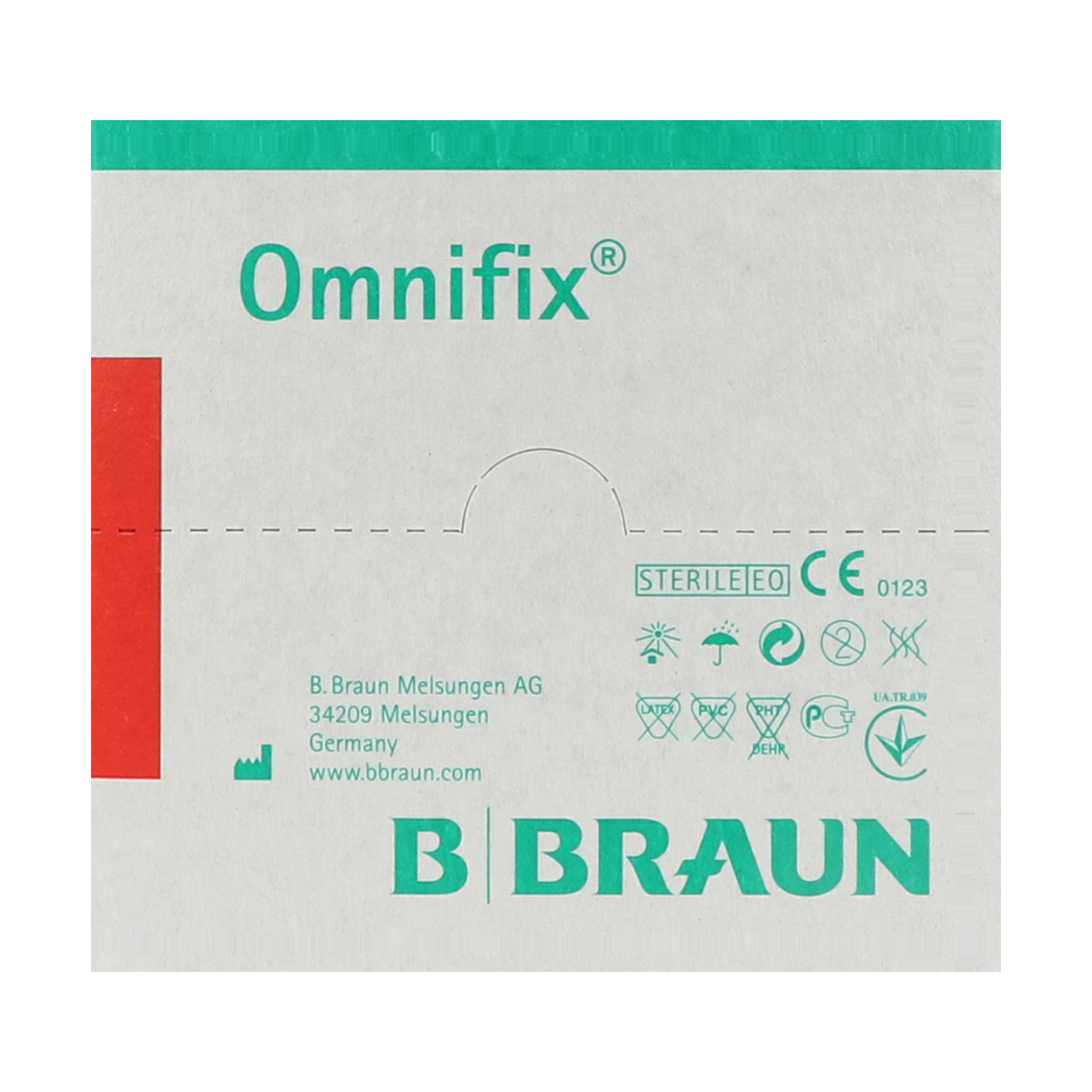 Omnifix Solo, Einmalspritzen mit zentrischem Luer-Lock-Ansatz