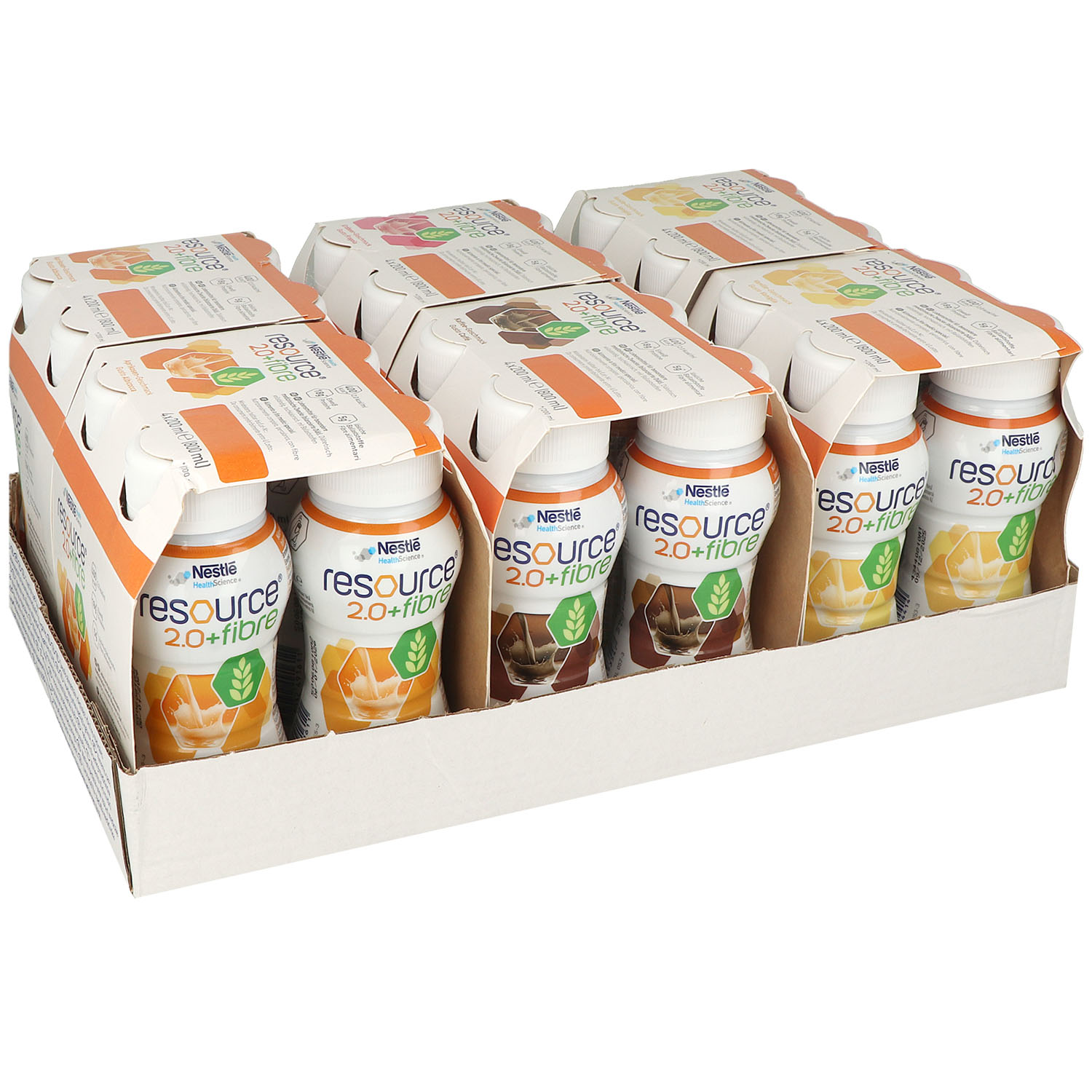 resource 2.0 fibre Trinknahrung 6 x 4 x 200 ml