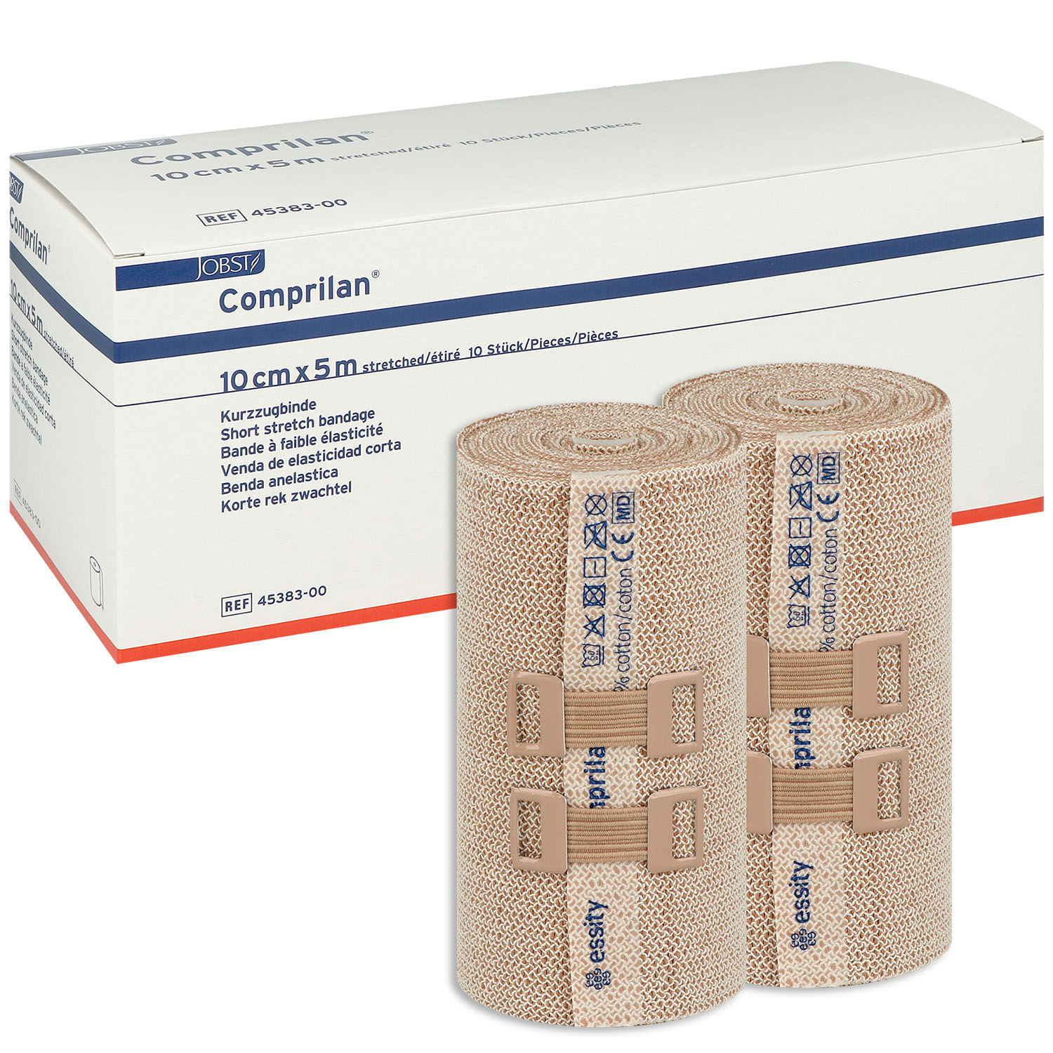Comprilan Stretched 5 m x 10 cm Kurzzugbinde