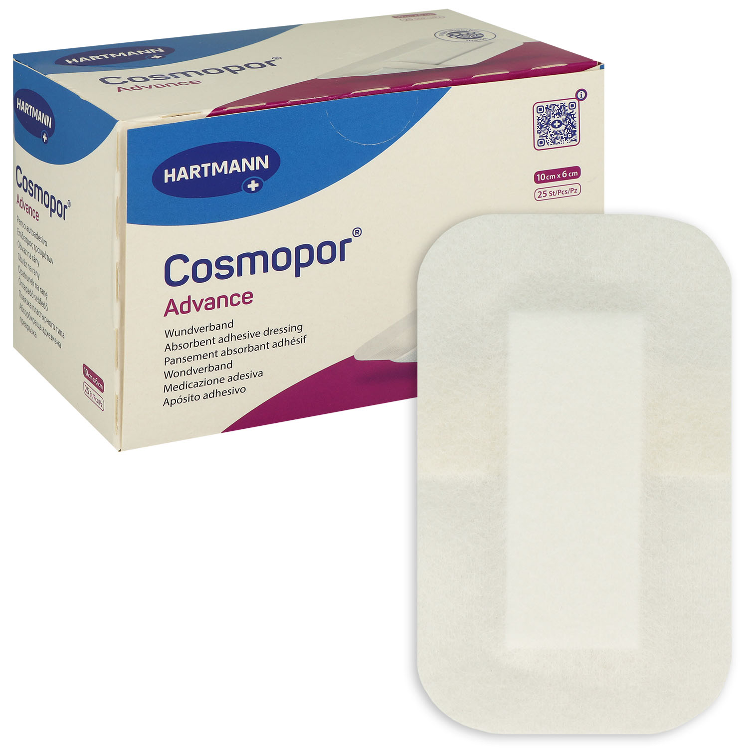 Cosmopor Advance Post-OP-Verband, selbstklebend, steril