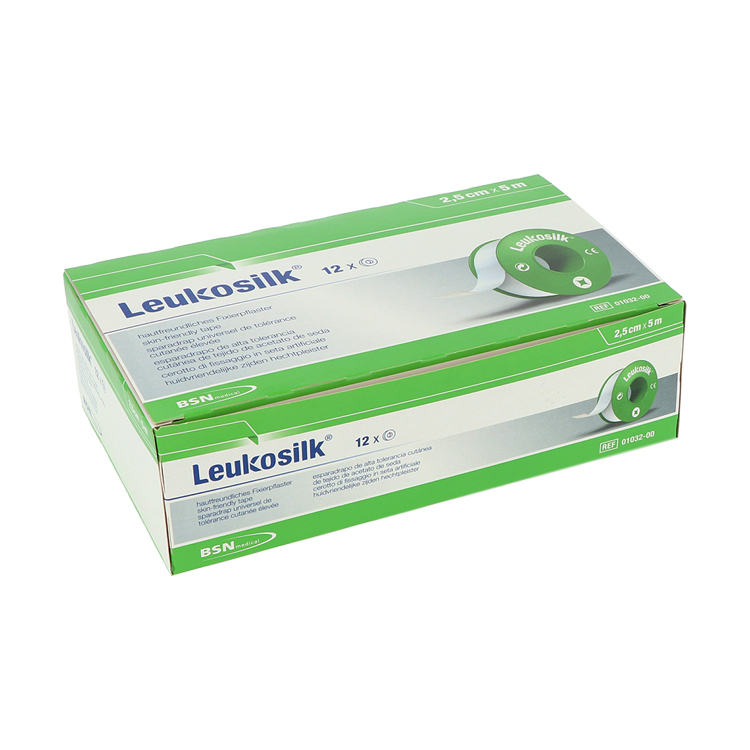 Leukosilk Fixierpflaster, Rollenpflaster