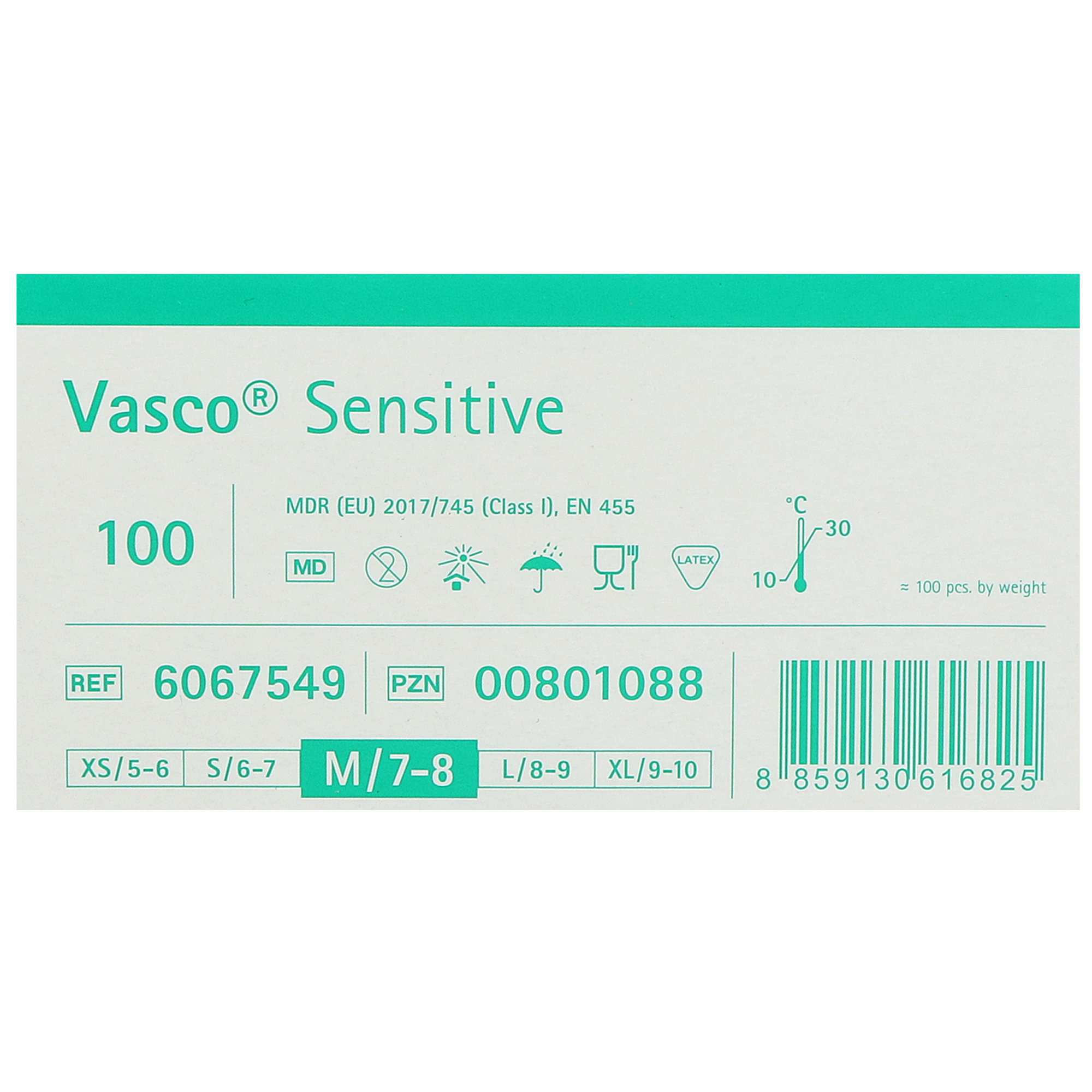 VASCO sensitive Untersuchungshandschuhe aus Latex