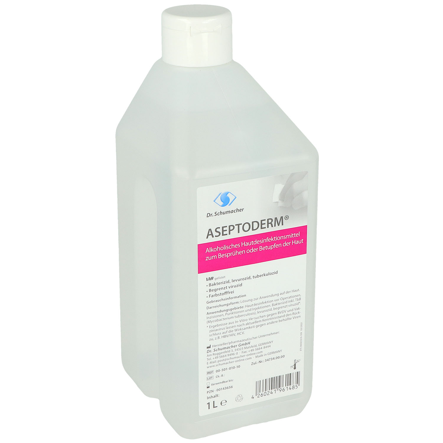 Aseptoderm Hautdesinfektionsmittel 1000 ml (1 l)