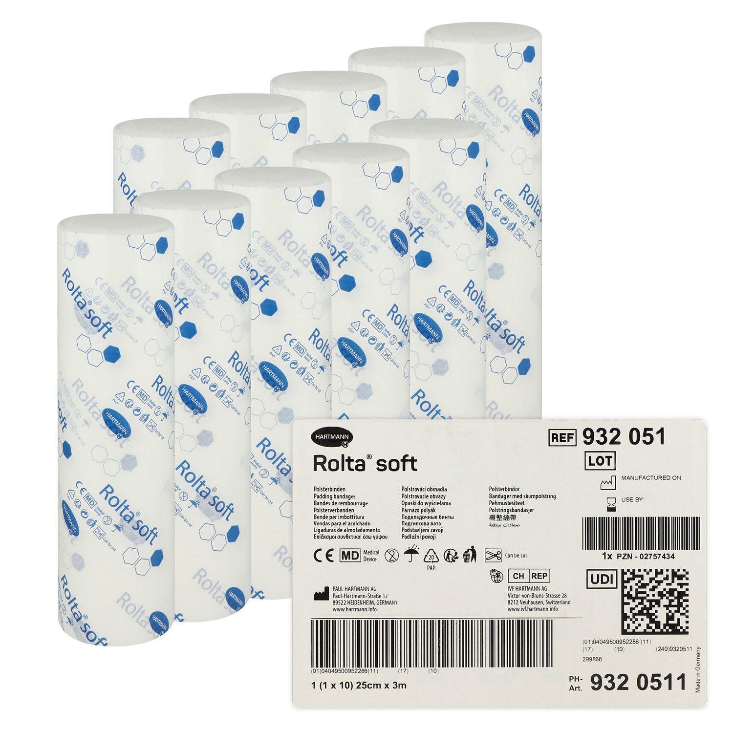 Rolta soft Synthetik-Wattebinden