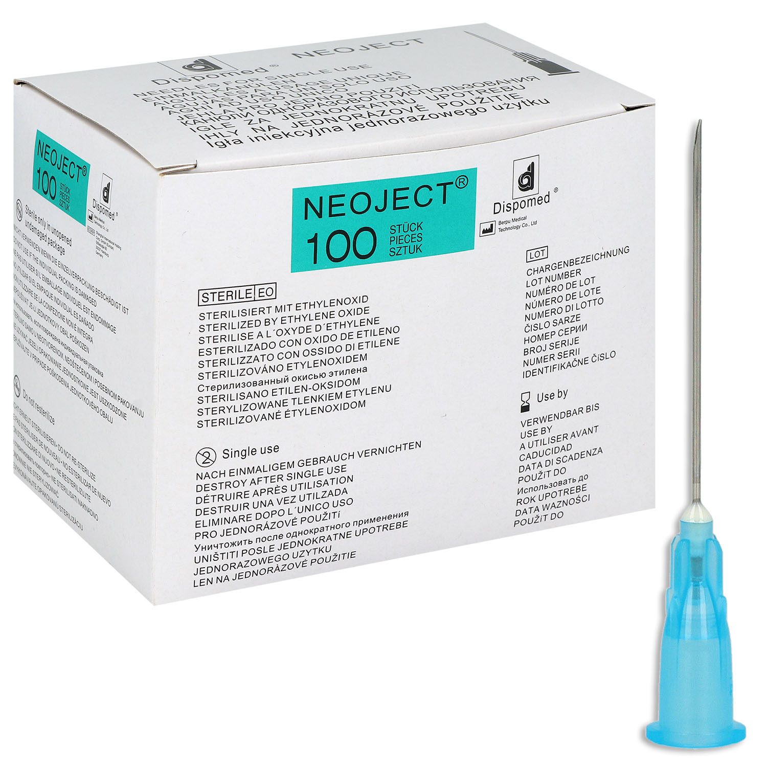 Neoject Einmalkanülen Standard Nr.14 - 0.6 x 30 mm - 100 St.