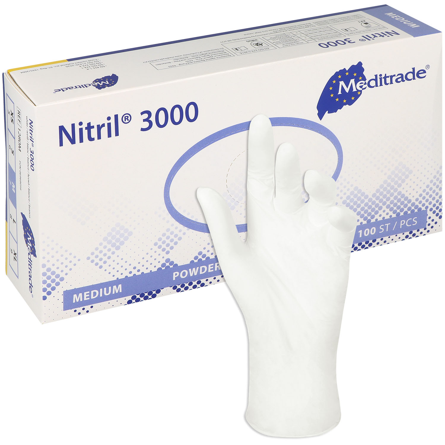 Nitril 3000 Nitrilhandschuhe, Latexfrei Nitril 3000 Nitrilhandschuhe, Latexfrei