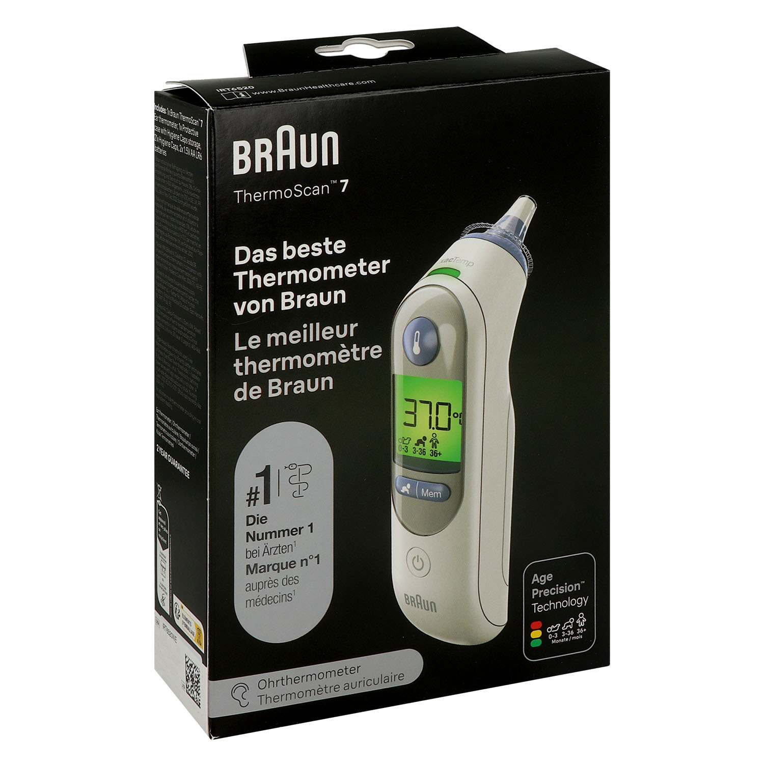 Braun Thermoscan 7 IRT6520 Ohrthermometer