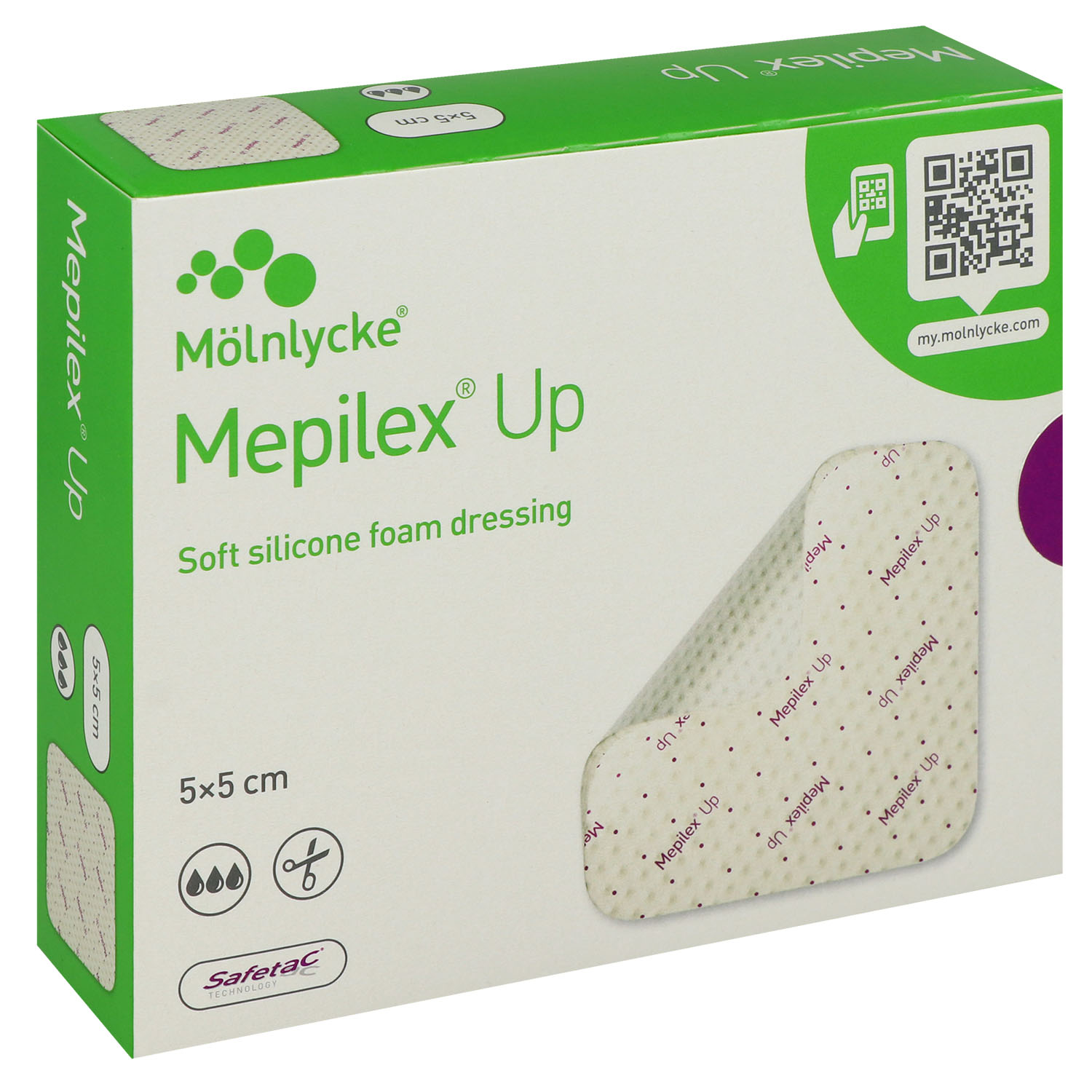 Mepilex Up, steriler Schaumverband
