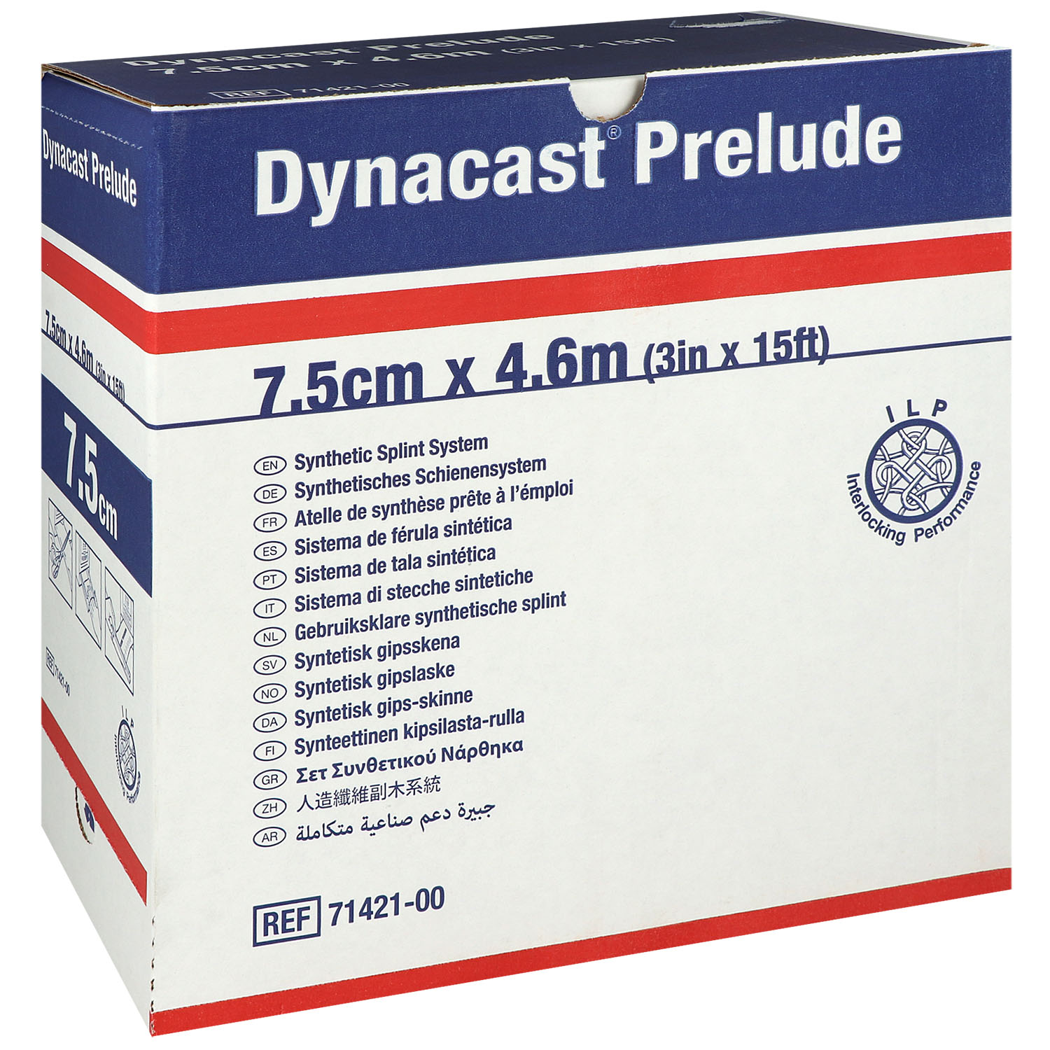 DYNACAST Prelude Synthetisches Schienensystem 7.5 cm x 4.6 m - 1 St.