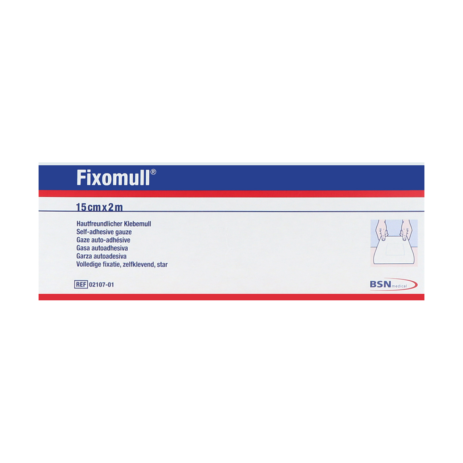 Fixomull Klebemull Verbandfixierung
