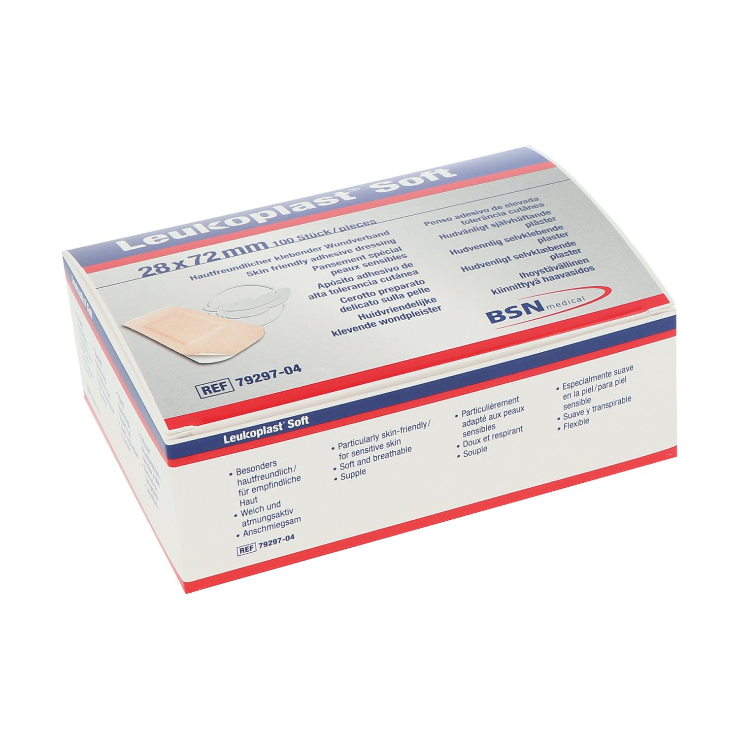 Leukoplast soft strips Wundpflaster, Streifen