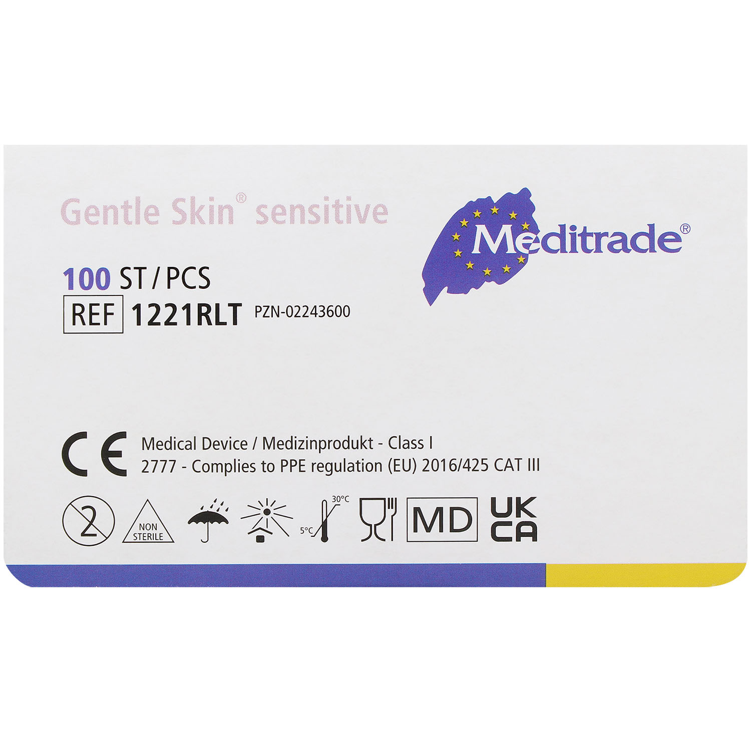 Gentle Skin Sensitive Latex Handschuh