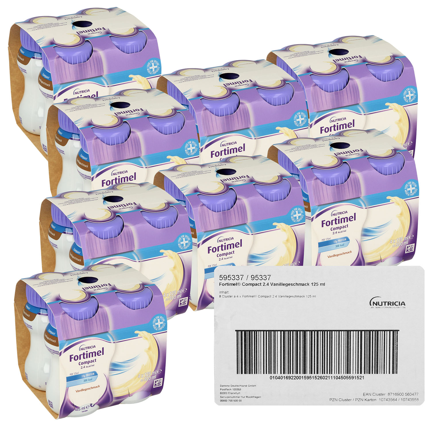 Fortimel Compact 2.4 kcal 8 x 4 x 125 ml