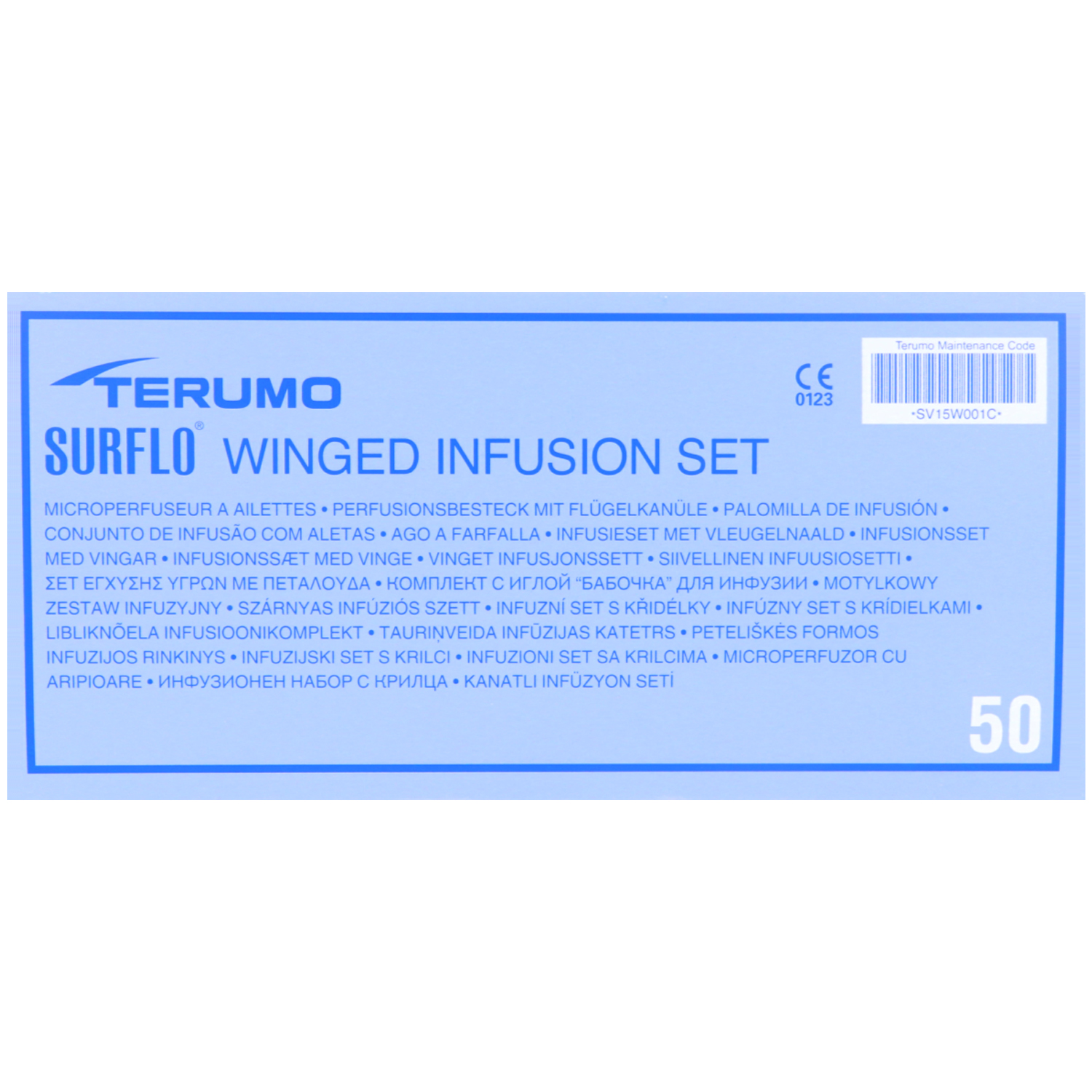 Surflo Perfusionsbesteck, 30 cm Schlauch, Luer-Lock
