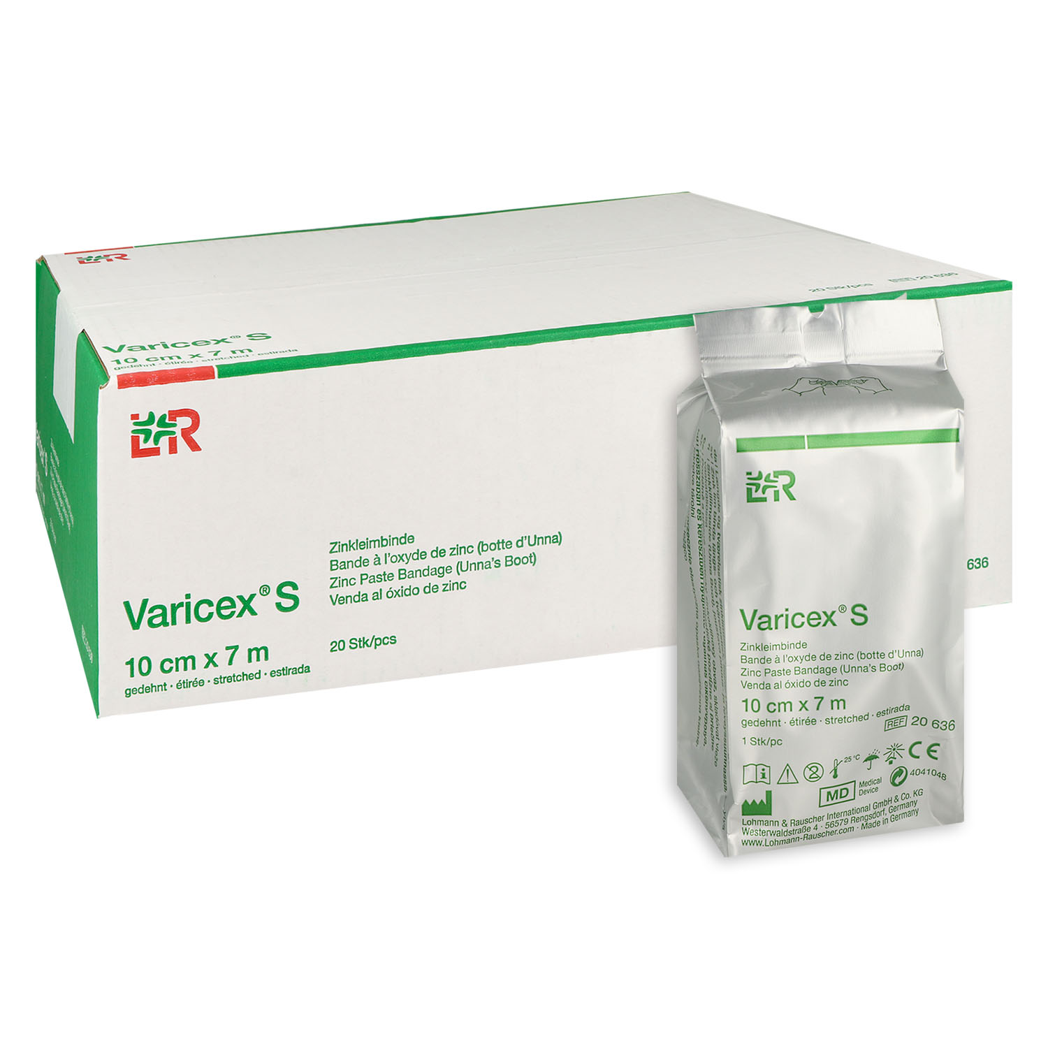VARICEX S Zinkleimbinde von Lohmann & Rauscher