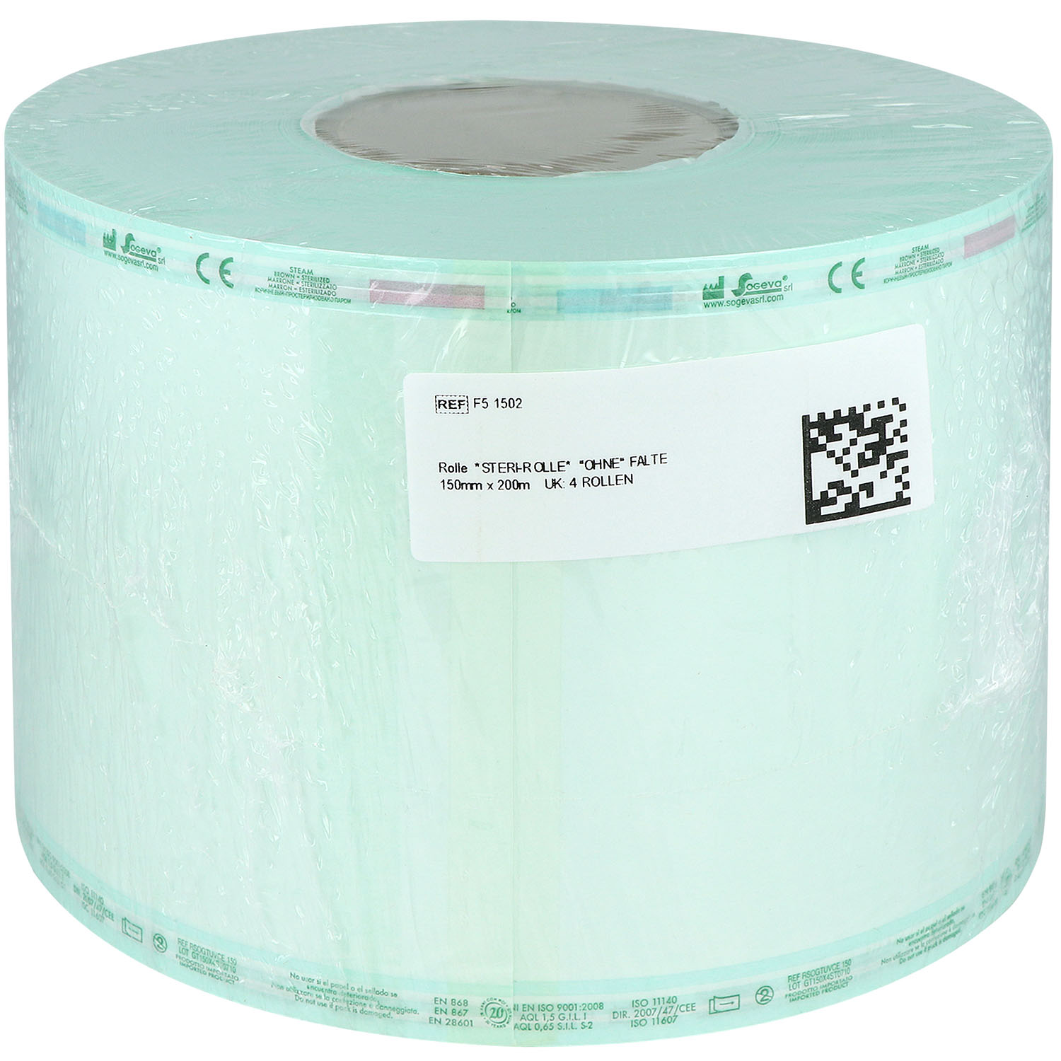 Sterilisationsfolie Rollenware ohne Falte