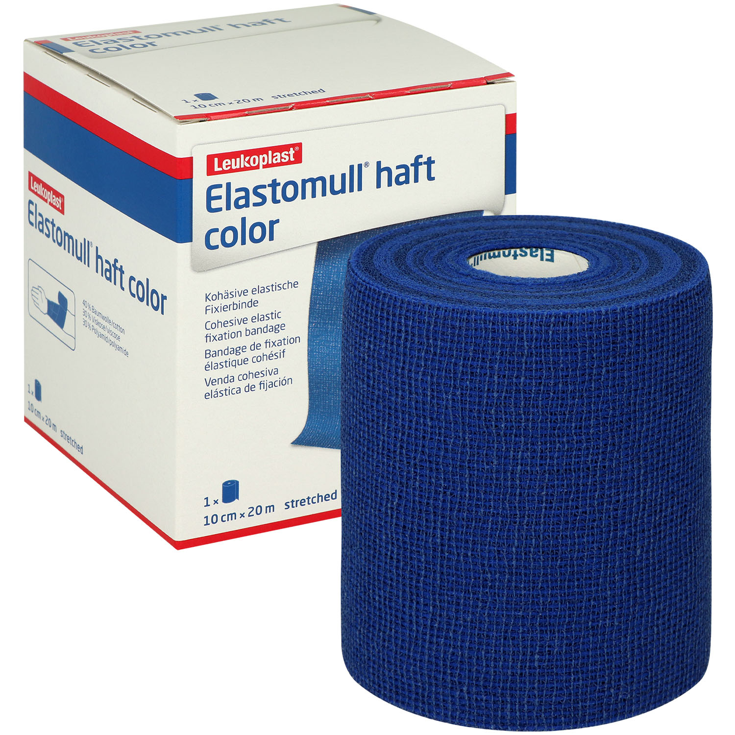 Elastomull Haft Color farbige Fixierbinde
