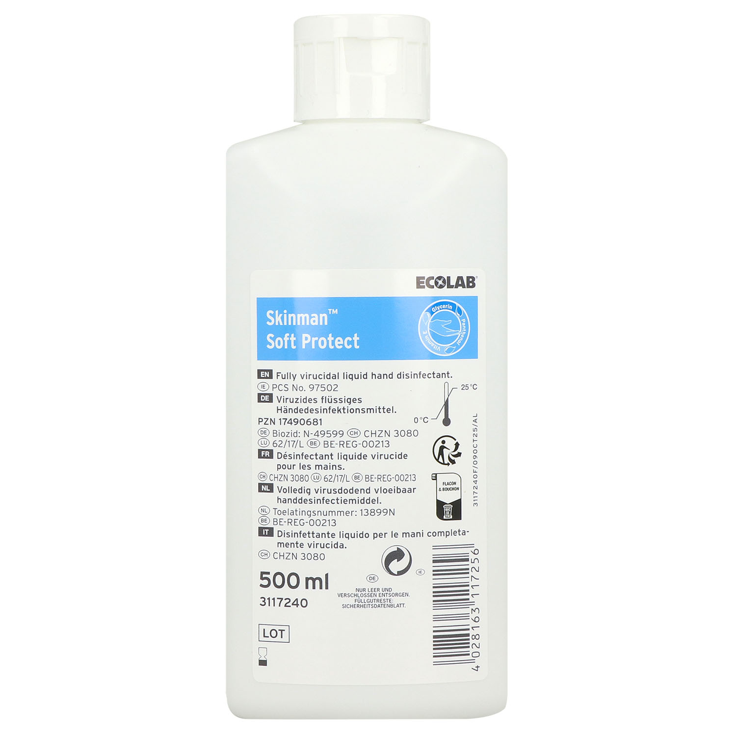 Skinman Soft Protect Händedesinfektion