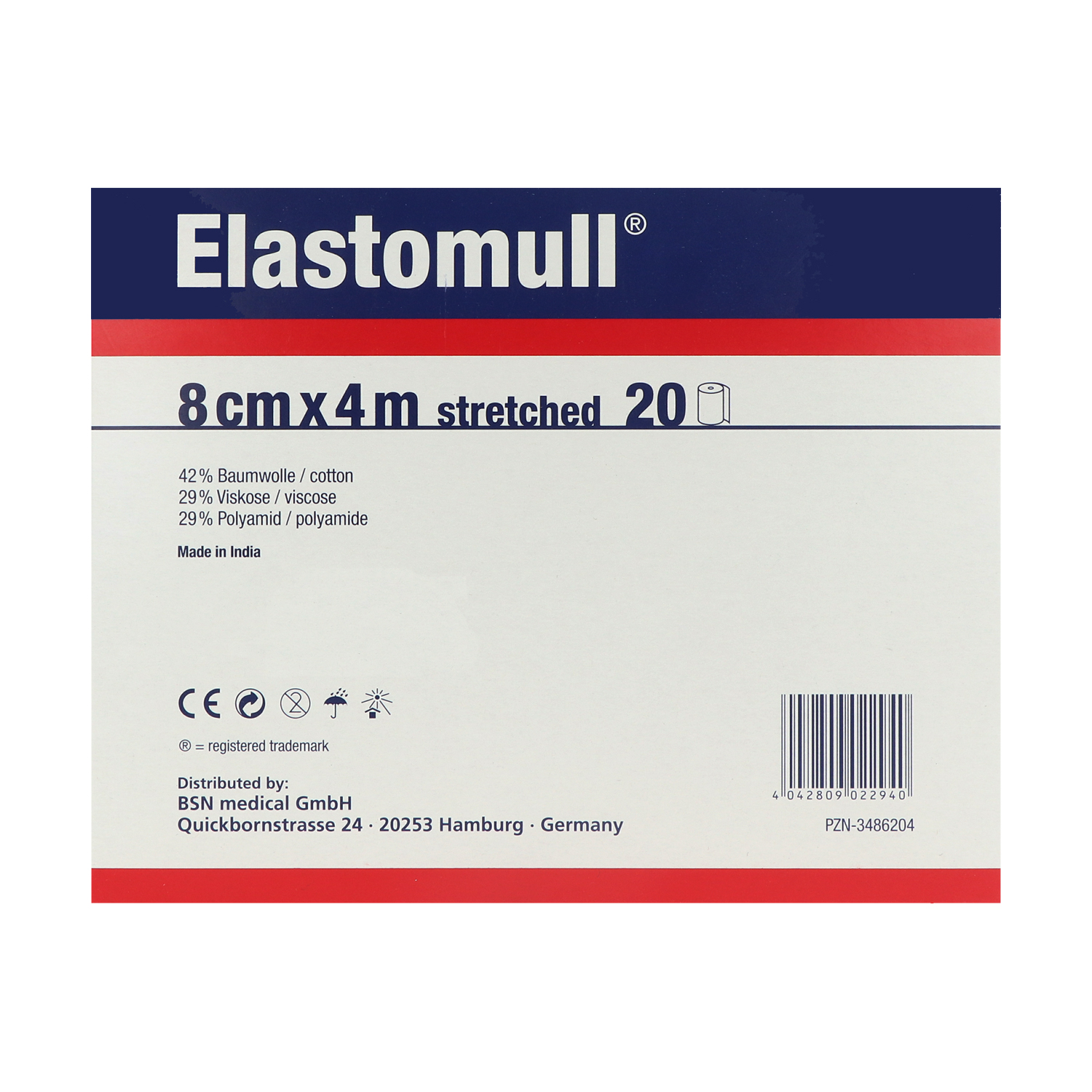 Elastomull elastische Fixierbinden