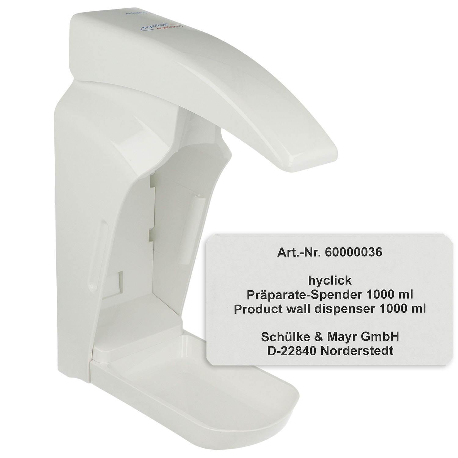 hyclick Präparatespender für 1 Ltr. hyclick-Flaschen