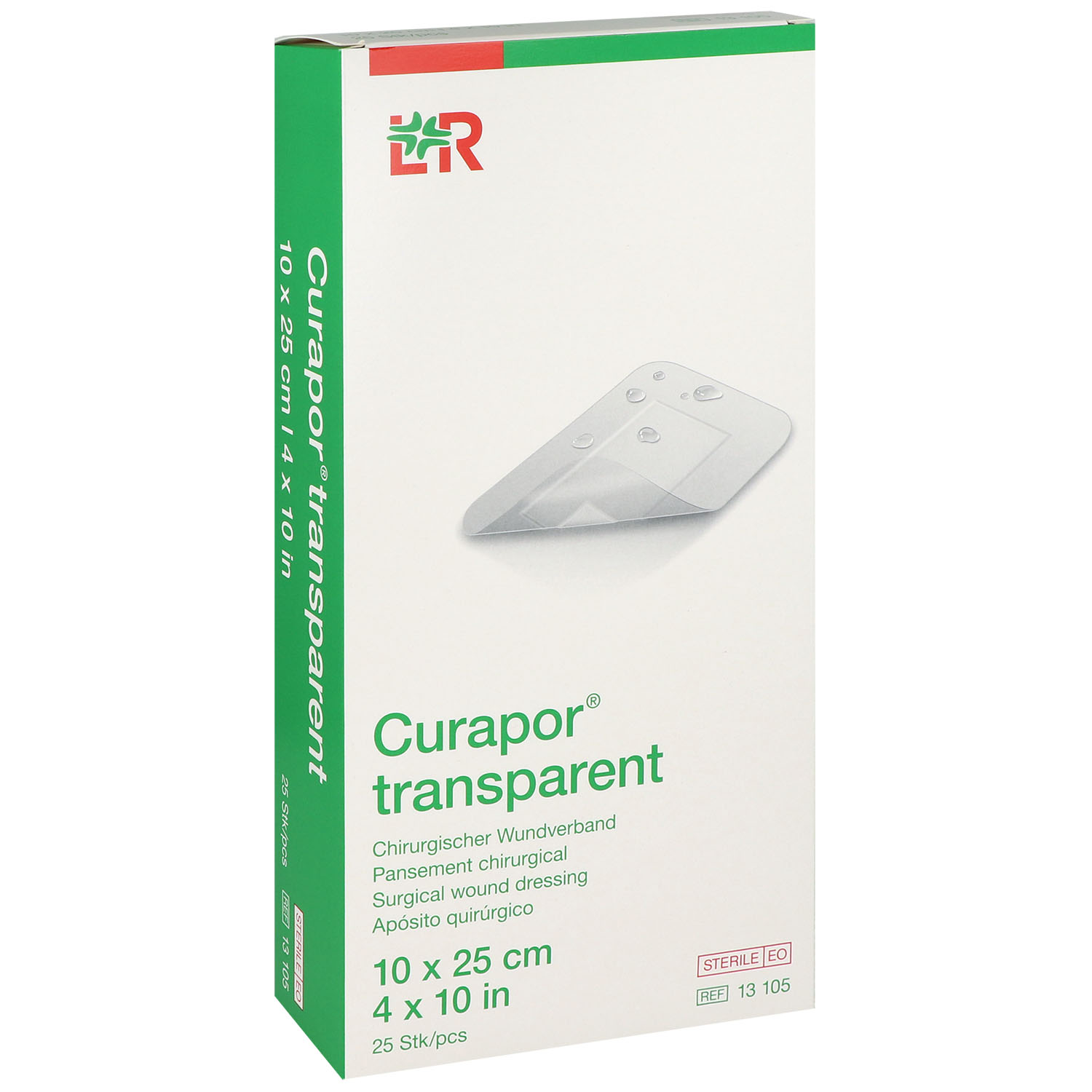 Curapor Wundverband, steril, transparent