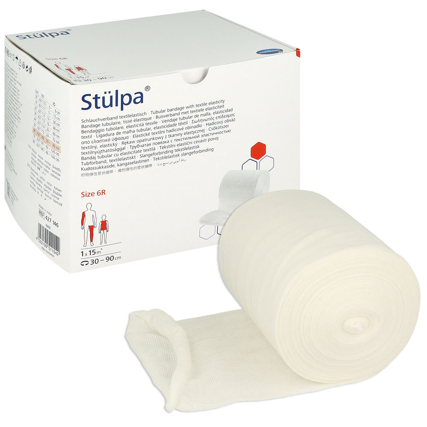 Stülpa Rolle Schlauchverband