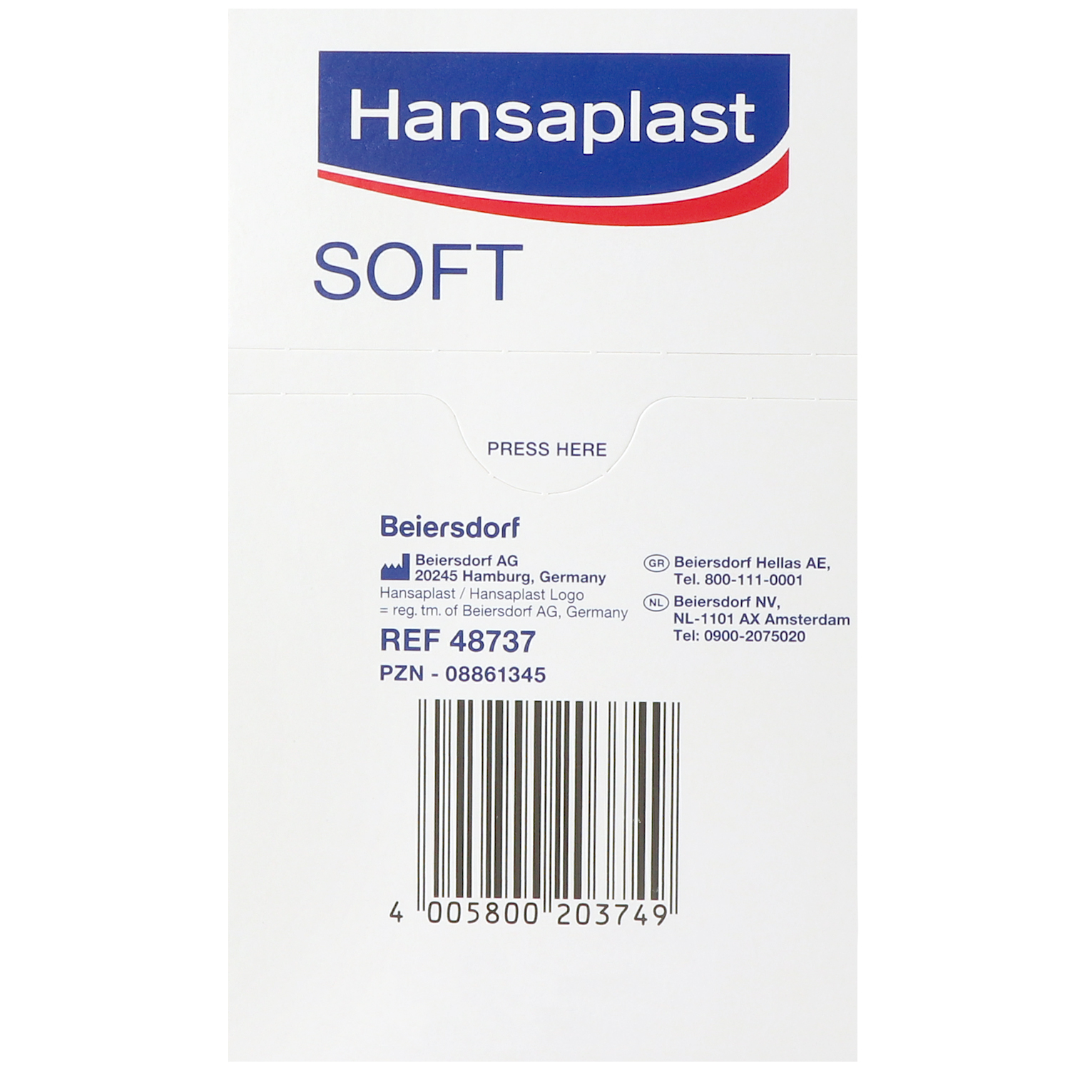 Hansaplast Soft Wundpflaster