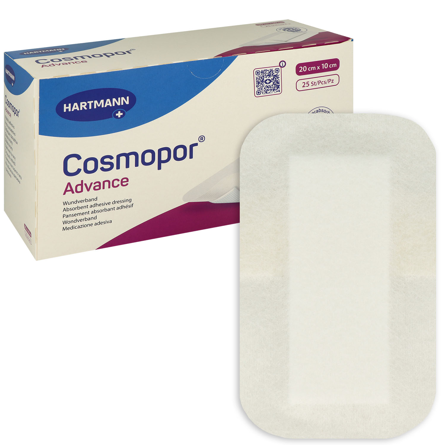 Cosmopor Advance Post-OP-Verband, selbstklebend, steril