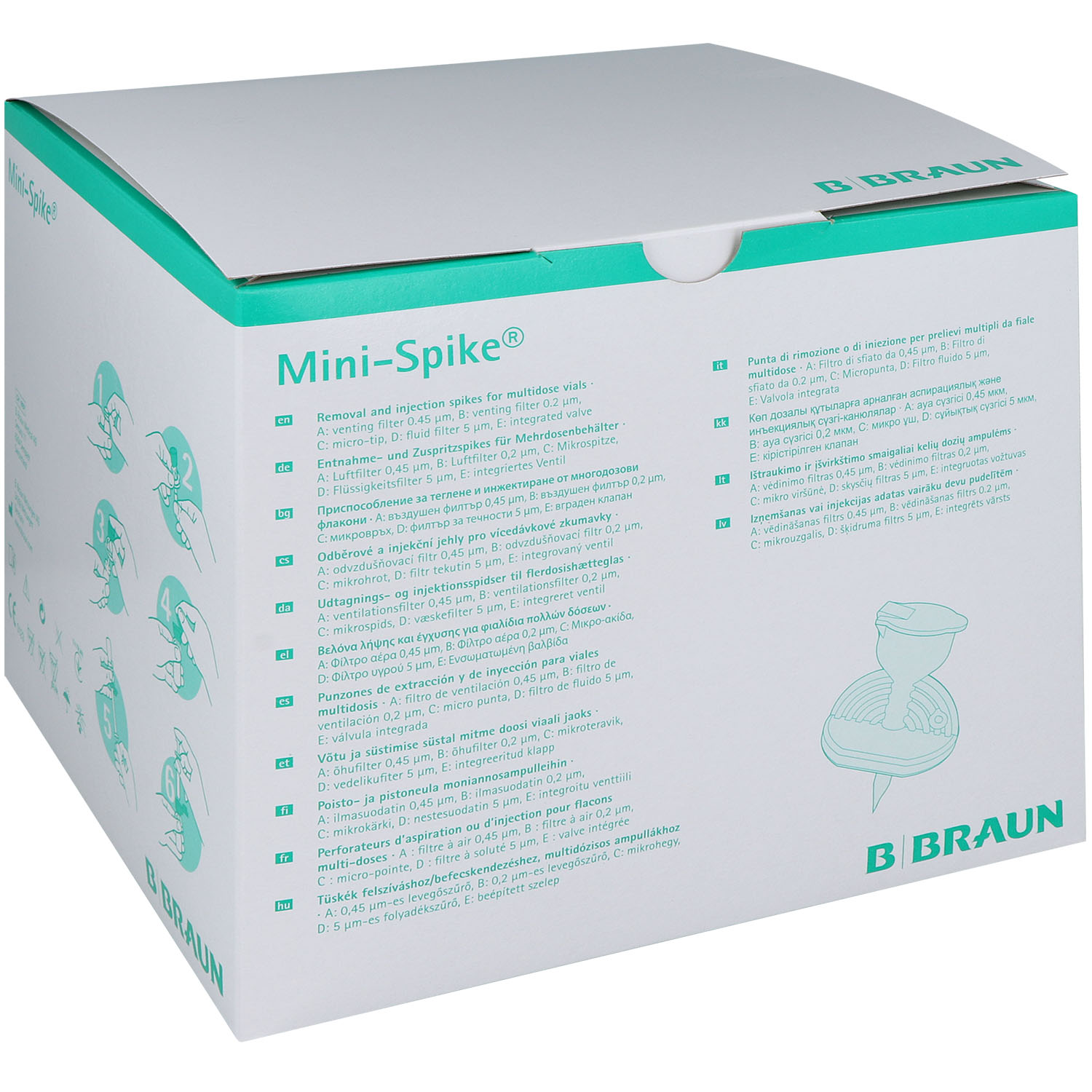 Mini-Spike Filter mit Microspitze