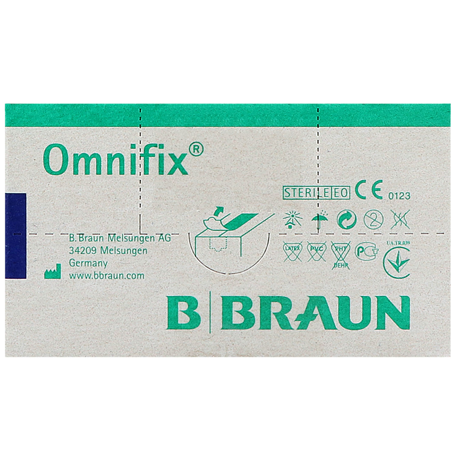 Omnifix Solo, Einmalspritzen mit zentrischem Luer-Lock-Ansatz