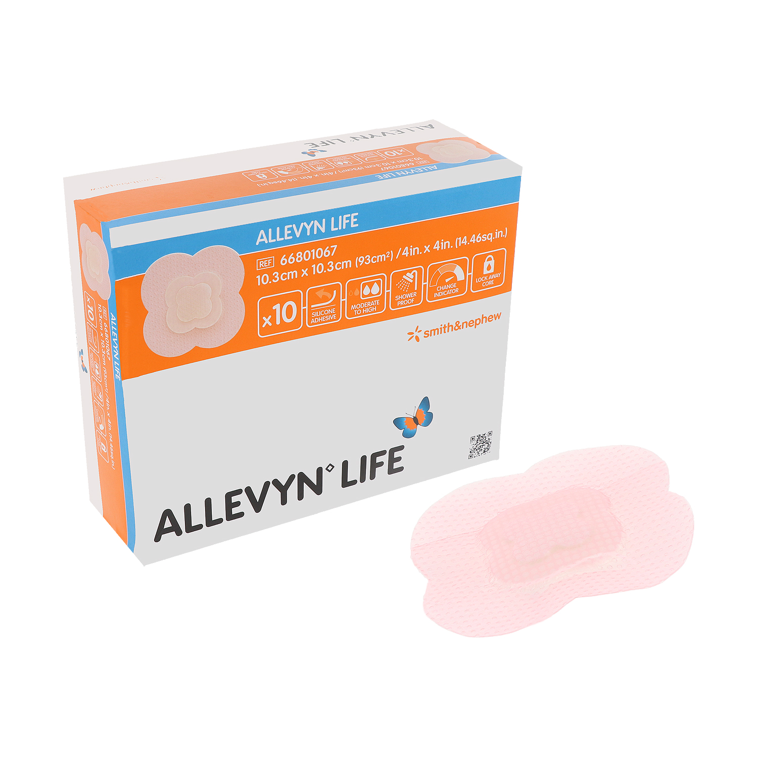 ALLEVYN Life Silikon-Schaumverband, sanft haftend
