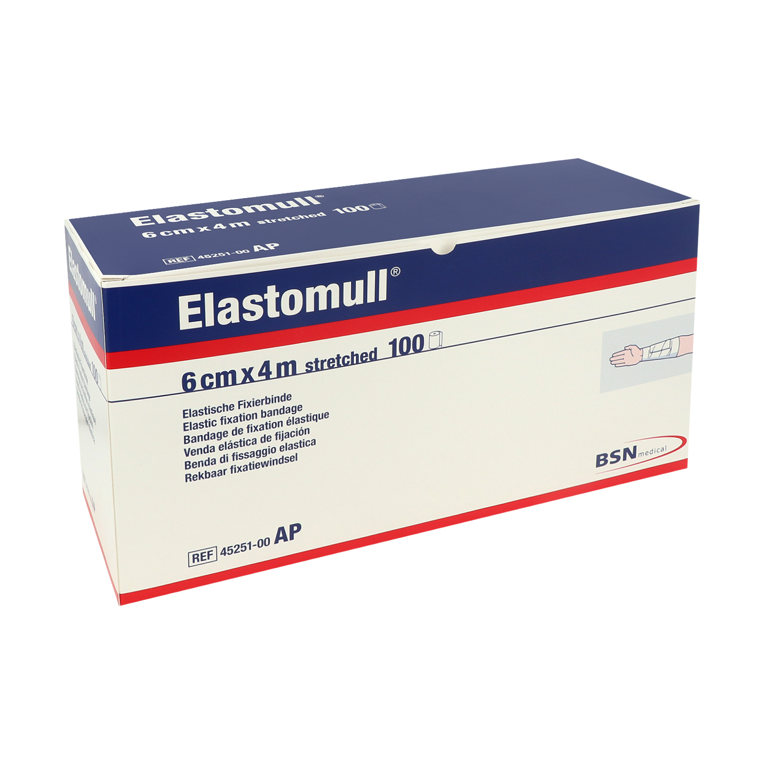 Elastomull elastische Fixierbinden