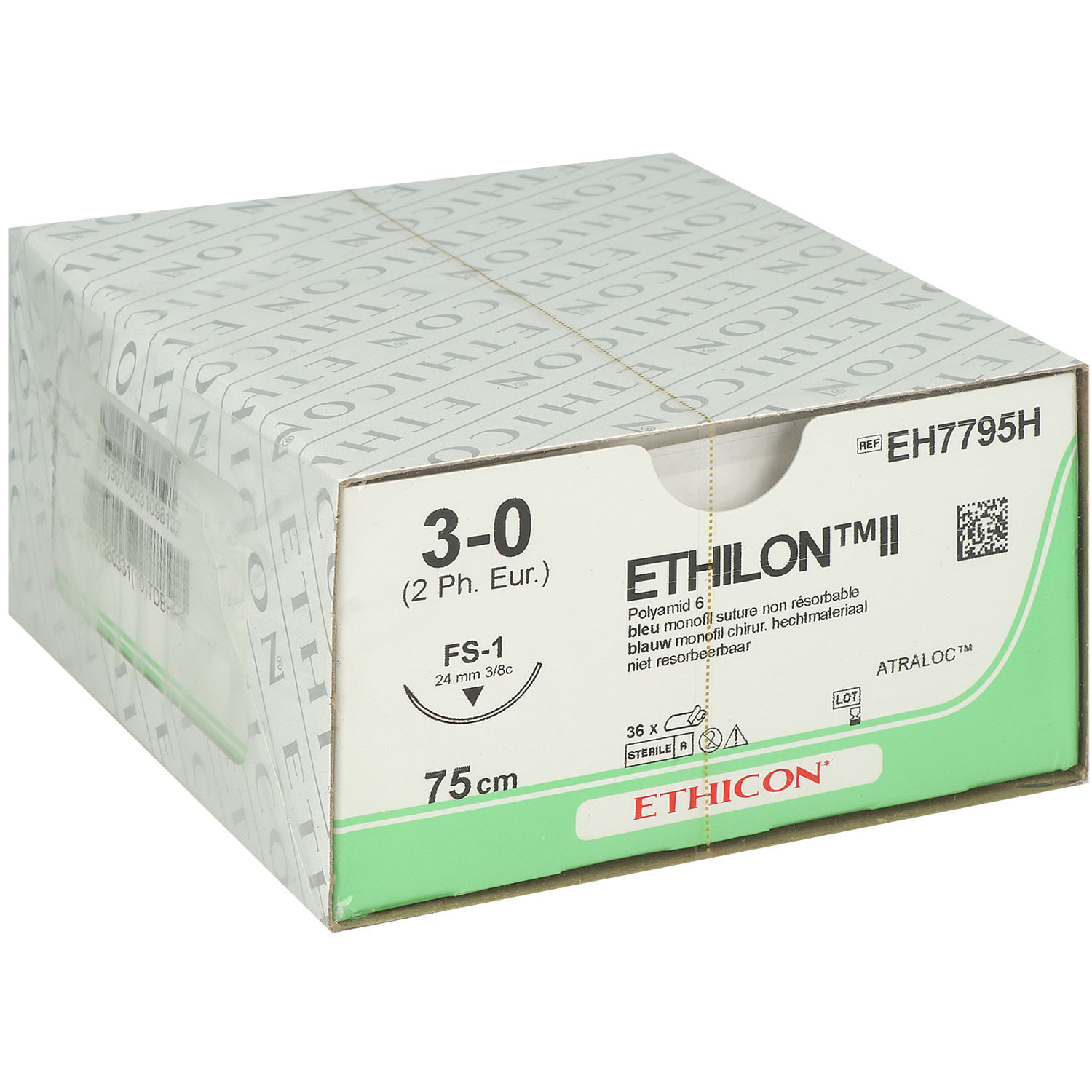 Ethilon II blau monofil EH7795H 