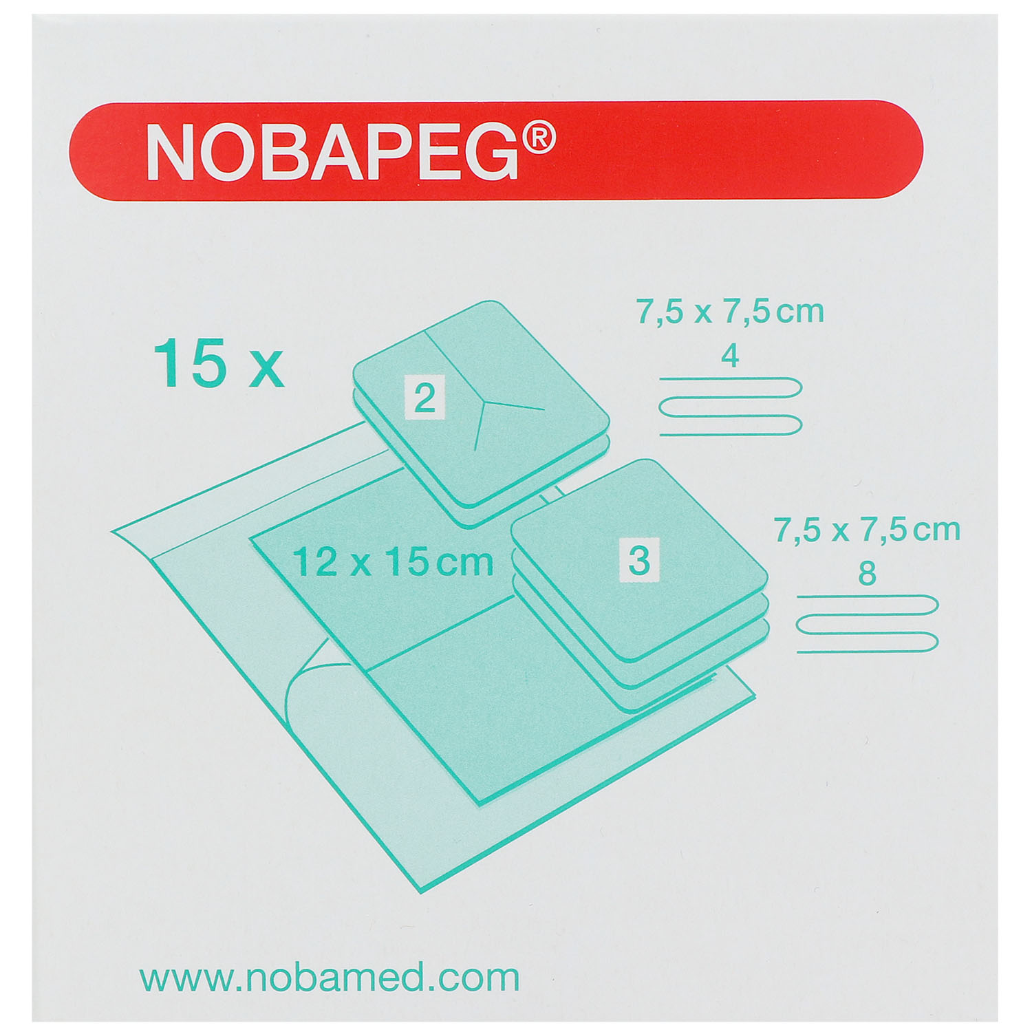Nobapeg steriles PEG- Verbandwechselset