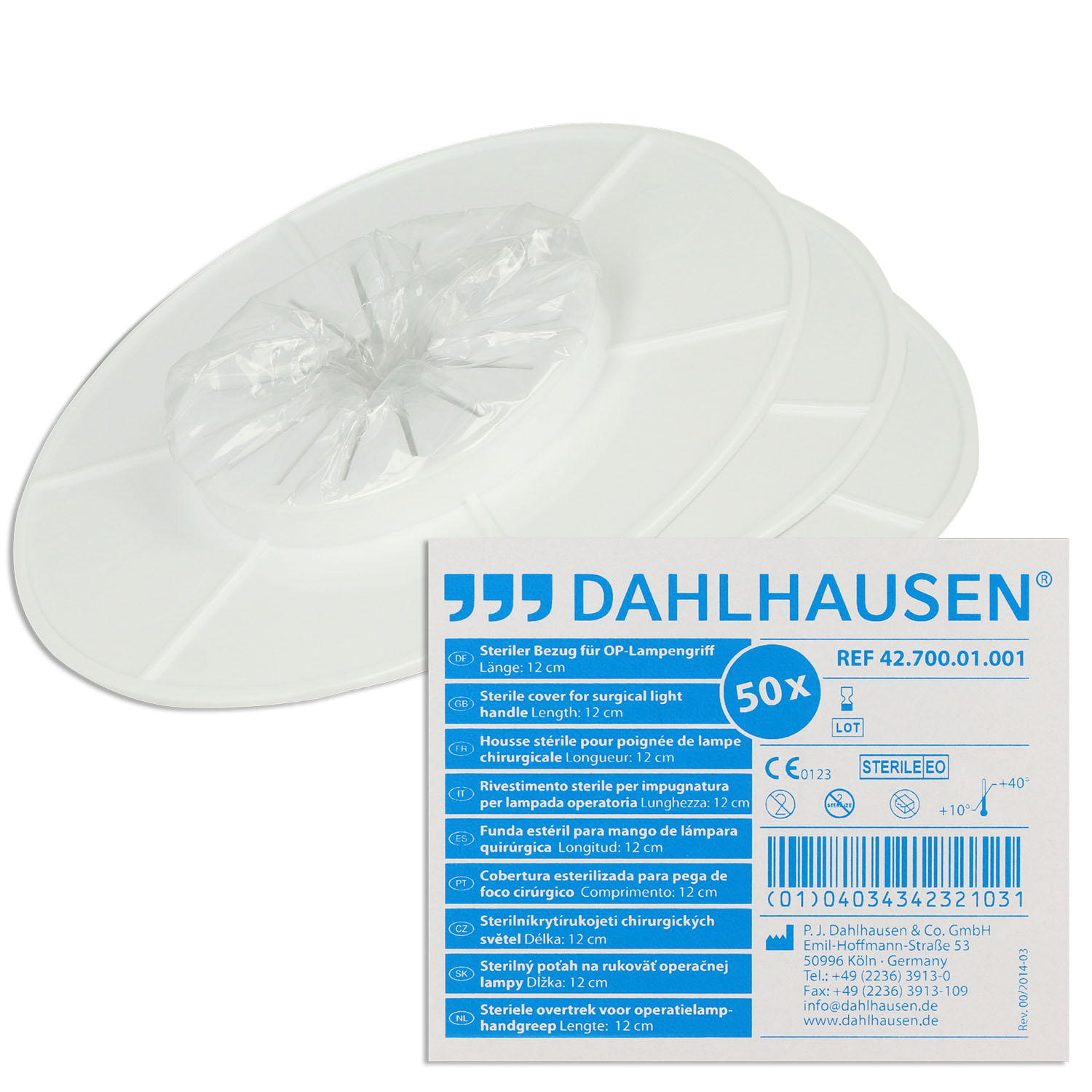 Steriler Bezug für OP-Lampengriff