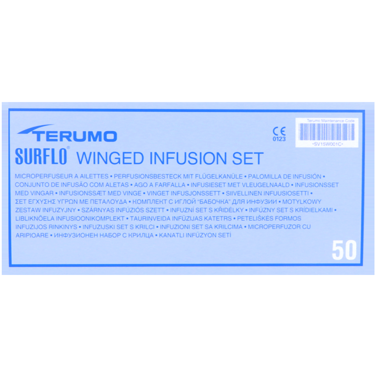 Surflo Perfusionsbesteck, 30 cm Schlauch, Luer-Lock