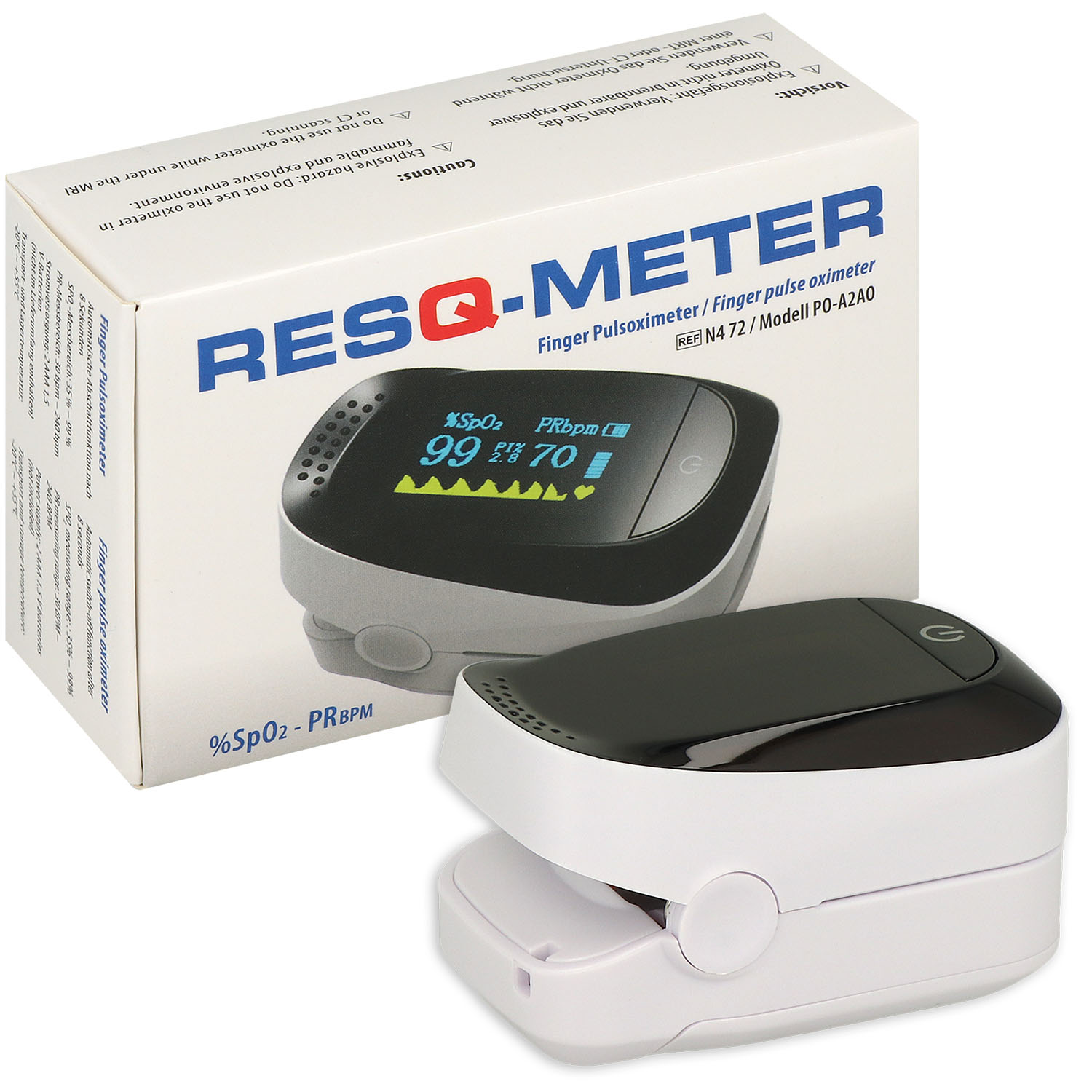 RESQ-Meter Finger-Pulsoximeter