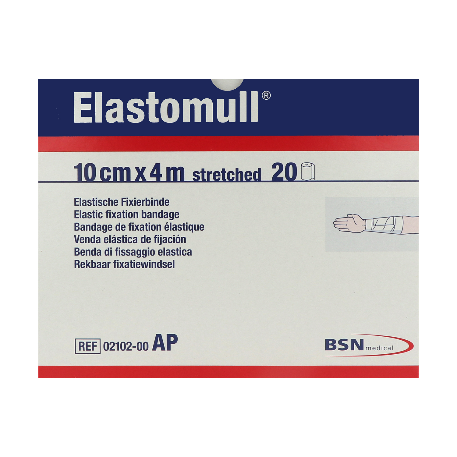 Elastomull elastische Fixierbinden